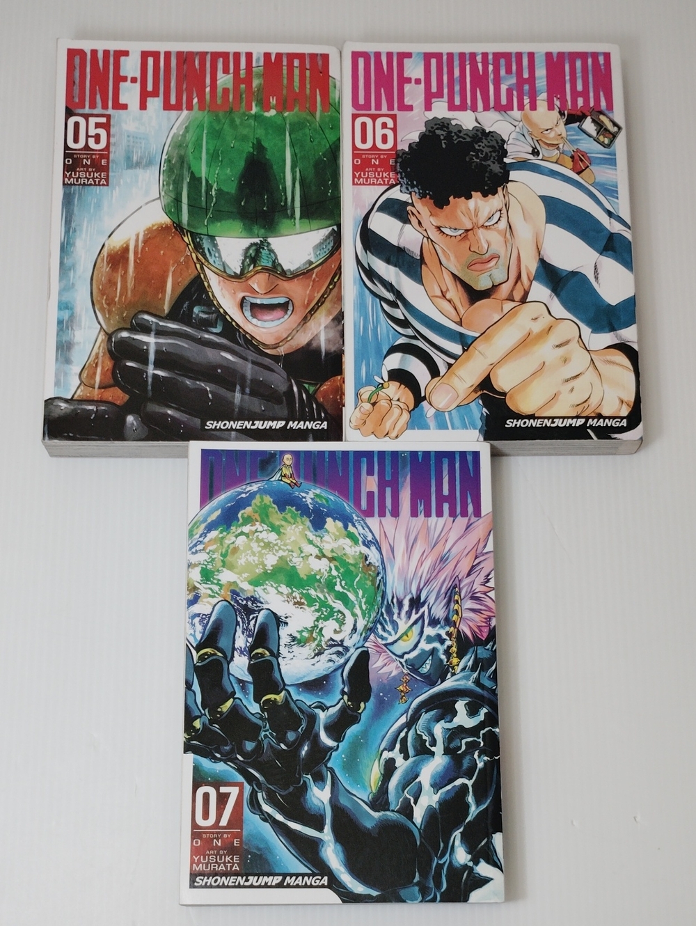One-Punch Man Volumes 5-7 Manga Bundle